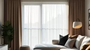 Firany do salonu nowoczesne aranżacje