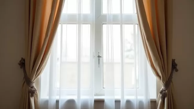 Jak upiąć zasłony w salonie